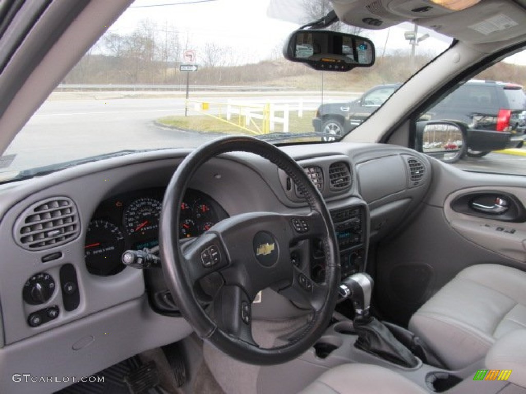 Light Gray Interior 2007 Chevrolet TrailBlazer LT 4x4 Photo #61318636