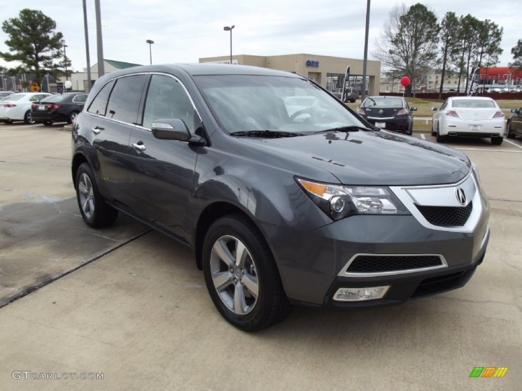 Polished Metal Metallic 2012 Acura MDX SH-AWD Exterior Photo #61318994