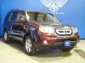 2009 Dark Cherry Pearl Honda Pilot EX-L 4WD  photo #1