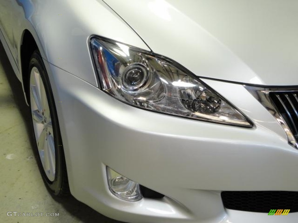 2010 IS 250 AWD - Tungsten Silver Pearl / Light Gray photo #34