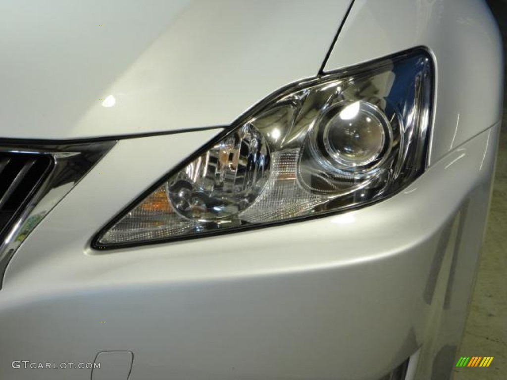 2010 IS 250 AWD - Tungsten Silver Pearl / Light Gray photo #35