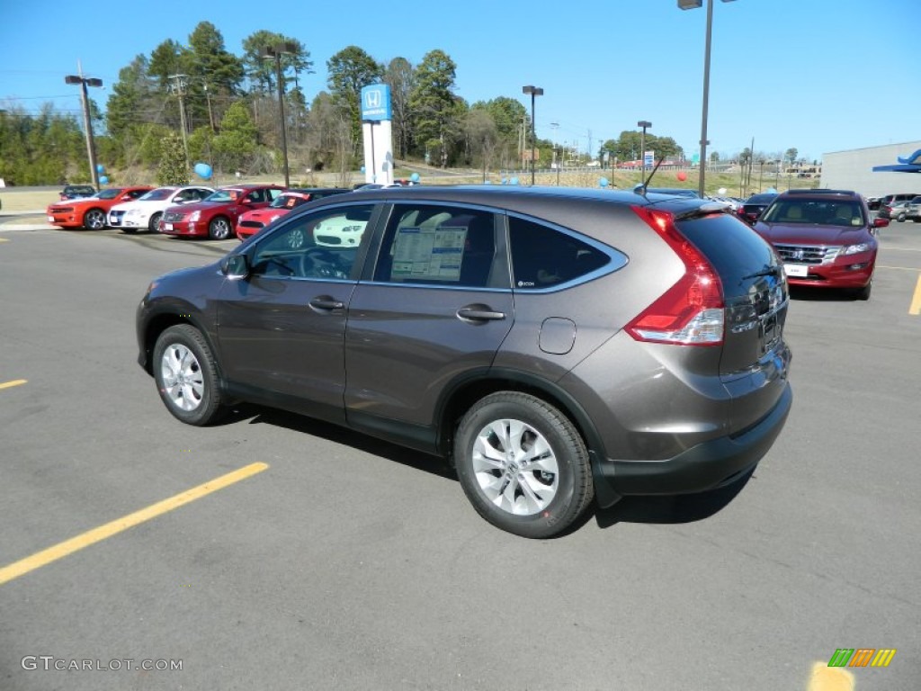 2012 CR-V EX - Urban Titanium Metallic / Beige photo #3