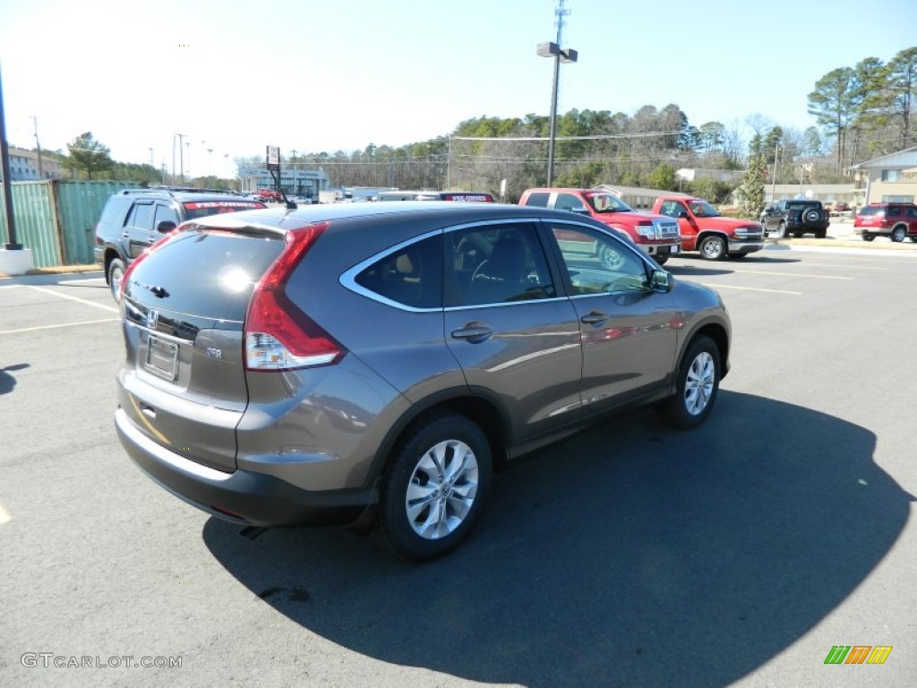 2012 CR-V EX - Urban Titanium Metallic / Beige photo #5