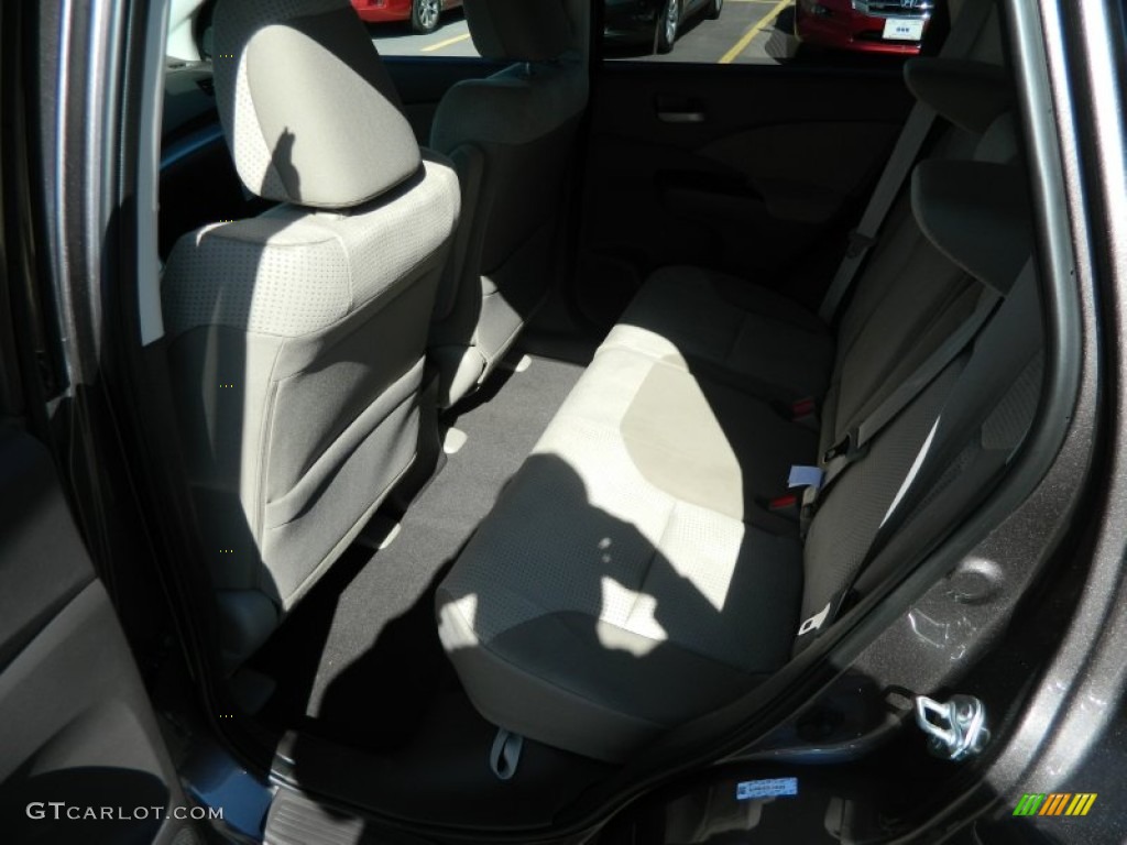 2012 CR-V EX - Urban Titanium Metallic / Beige photo #14