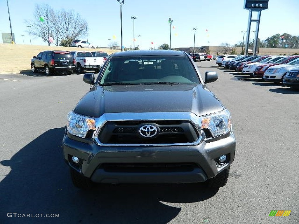 2012 Tacoma V6 TRD Double Cab 4x4 - Magnetic Gray Mica / Graphite photo #7