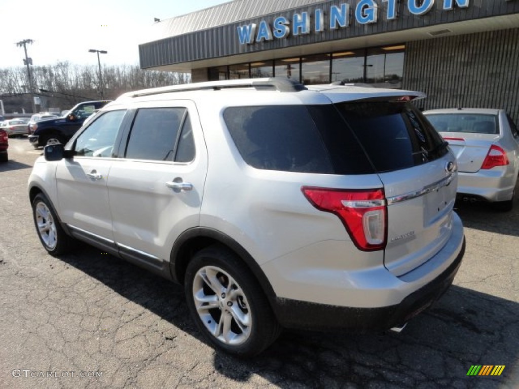 2012 Explorer Limited 4WD - Ingot Silver Metallic / Charcoal Black photo #2