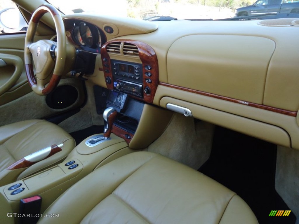 2004 Porsche 911 Carrera Cabriolet Savanna Beige Dashboard Photo #61324376