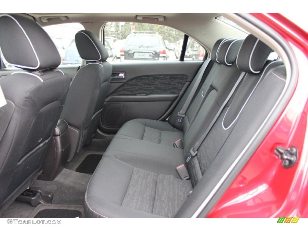 Charcoal Black Interior 2010 Ford Fusion SE Photo #61325087