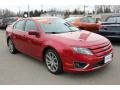 2010 Red Candy Metallic Ford Fusion SE  photo #18