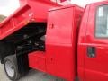 Vermillion Red - F550 Super Duty XL Regular Cab 4x4 Dump Truck Photo No. 4