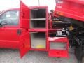 Vermillion Red - F550 Super Duty XL Regular Cab 4x4 Dump Truck Photo No. 9