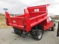 Vermillion Red - F550 Super Duty XL Regular Cab 4x4 Dump Truck Photo No. 14