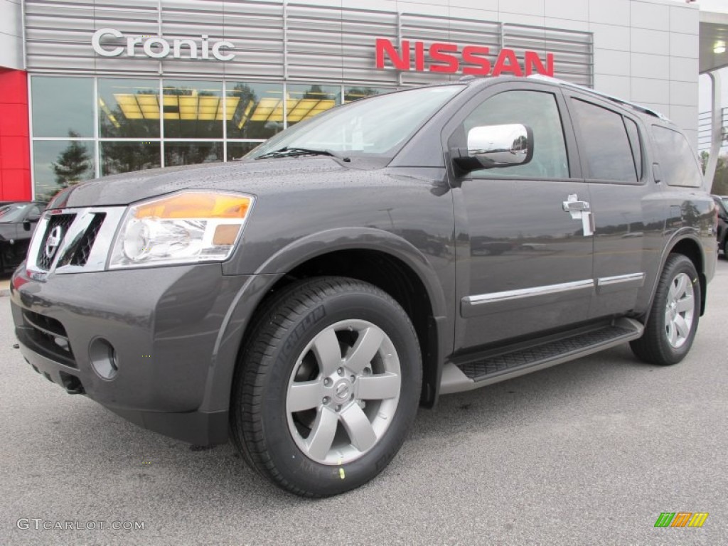 2012 Armada SL - Smoke Gray / Charcoal photo #1