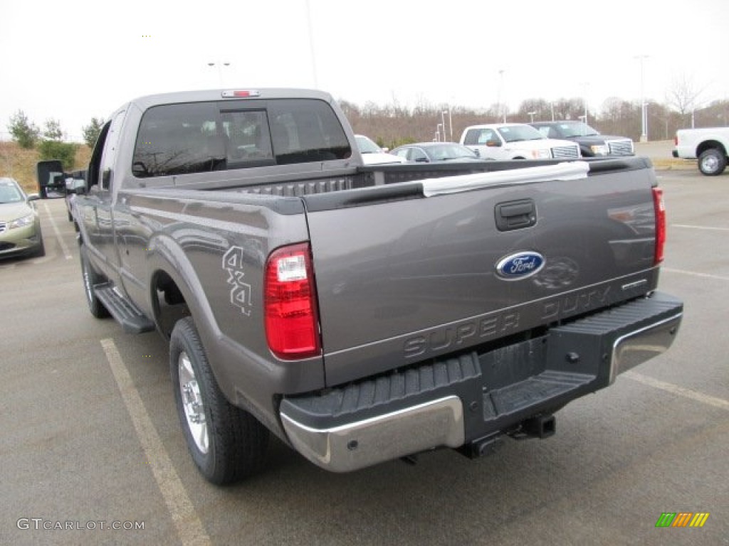 2012 F250 Super Duty XLT SuperCab 4x4 - Sterling Grey Metallic / Steel photo #10