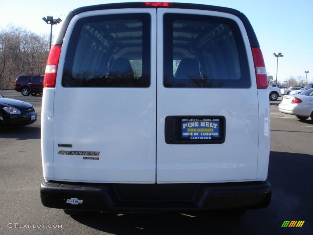 2011 Express 2500 Work Van - Summit White / Medium Pewter photo #5