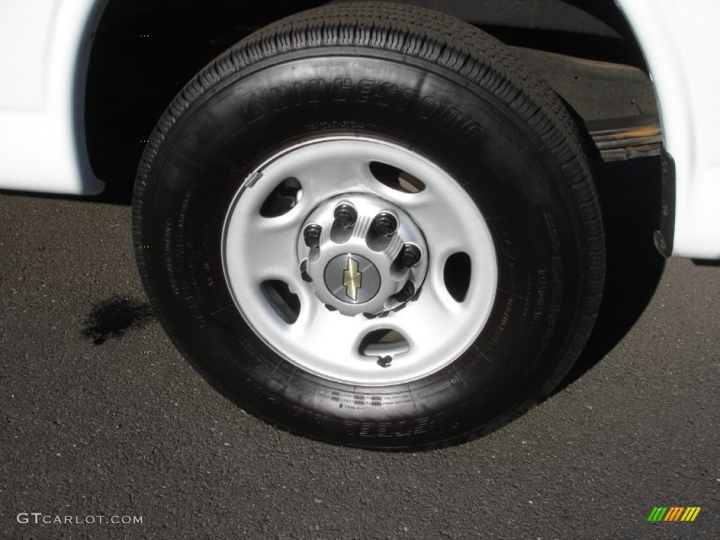 2011 Express 2500 Work Van - Summit White / Medium Pewter photo #8