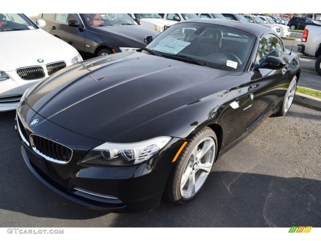 2012 Z4 sDrive28i - Jet Black / Black photo #9