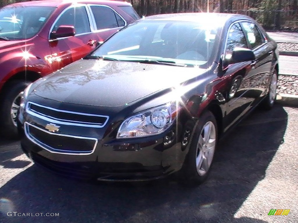 2012 Malibu LS - Black Granite Metallic / Titanium photo #1