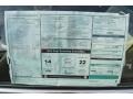 2012 BMW 7 Series 750Li Sedan Window Sticker