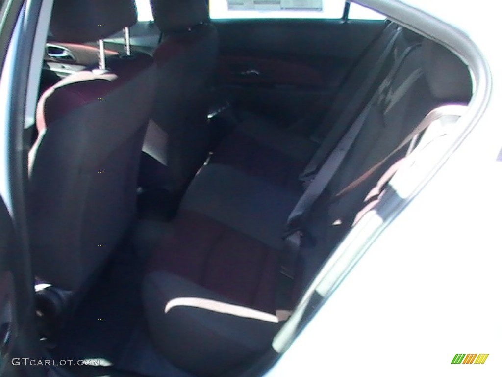 2012 Cruze Eco - Summit White / Jet Black/Sport Red photo #3