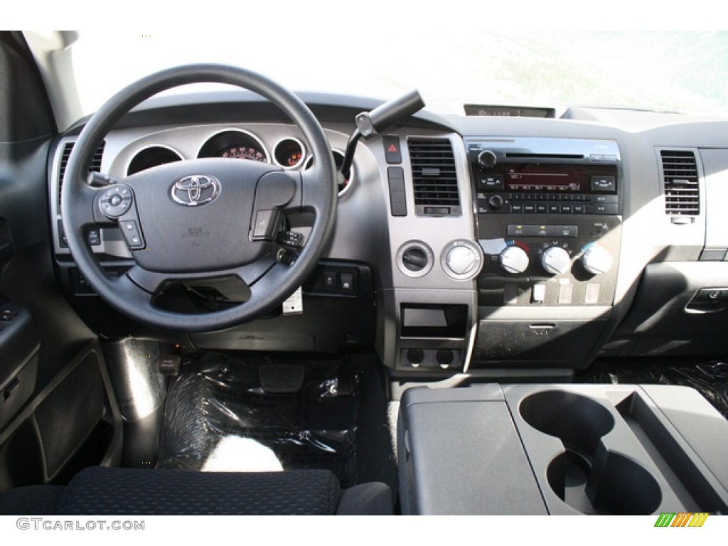 2012 Tundra CrewMax 4x4 - Magnetic Gray Metallic / Black photo #10