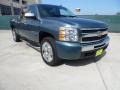 2009 Blue Granite Metallic Chevrolet Silverado 1500 LT Crew Cab  photo #1