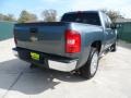 2009 Blue Granite Metallic Chevrolet Silverado 1500 LT Crew Cab  photo #3