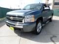 2009 Blue Granite Metallic Chevrolet Silverado 1500 LT Crew Cab  photo #7