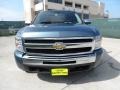 2009 Blue Granite Metallic Chevrolet Silverado 1500 LT Crew Cab  photo #8
