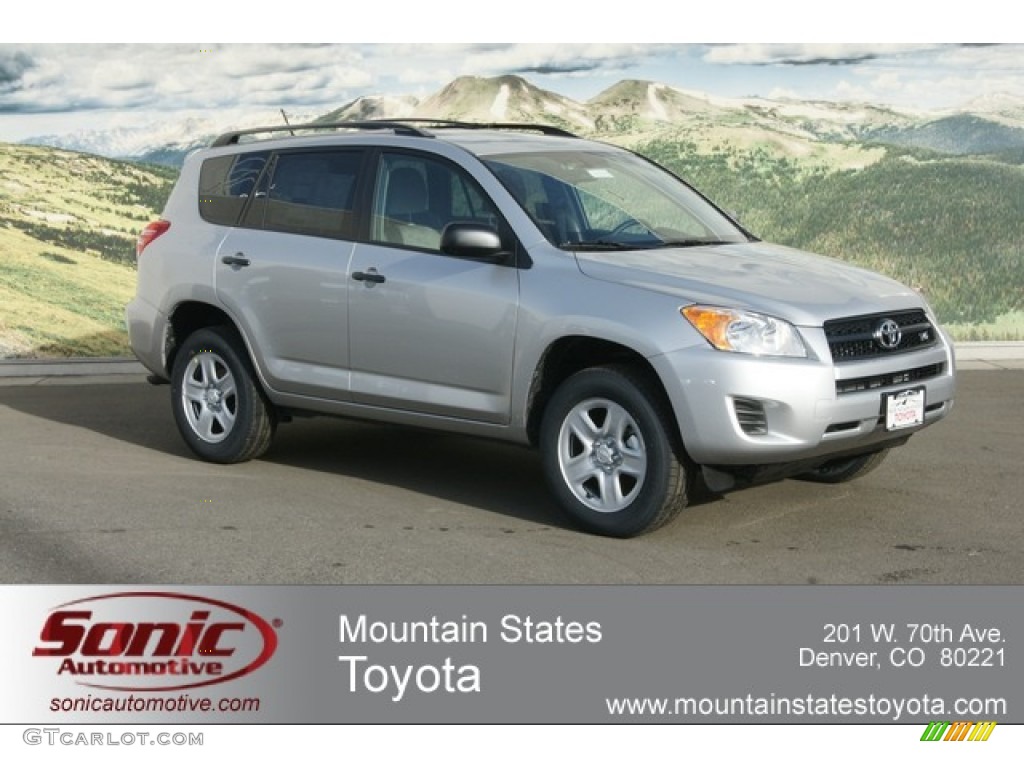 2012 RAV4 V6 4WD - Classic Silver Metallic / Ash photo #1