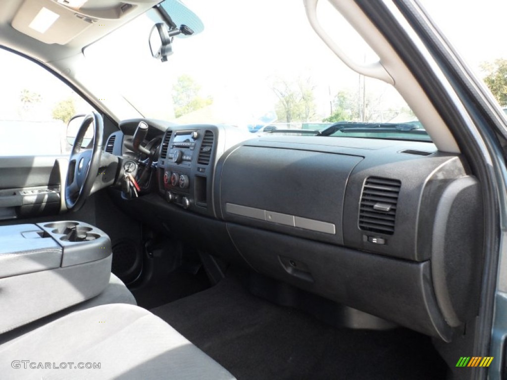 2009 Silverado 1500 LT Crew Cab - Blue Granite Metallic / Ebony photo #27
