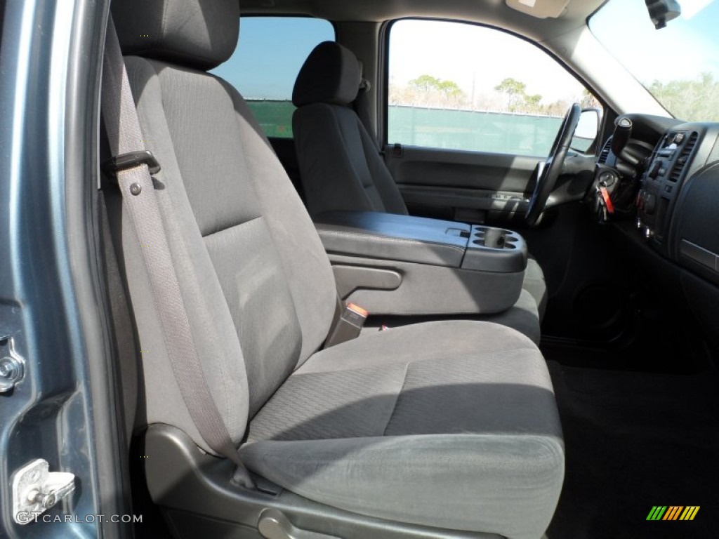 2009 Silverado 1500 LT Crew Cab - Blue Granite Metallic / Ebony photo #28