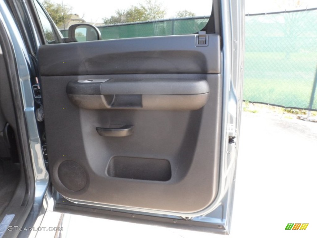 2009 Silverado 1500 LT Crew Cab - Blue Granite Metallic / Ebony photo #29
