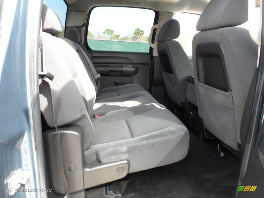 2009 Silverado 1500 LT Crew Cab - Blue Granite Metallic / Ebony photo #30