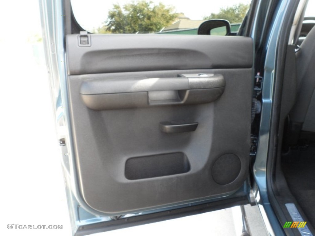 2009 Silverado 1500 LT Crew Cab - Blue Granite Metallic / Ebony photo #32