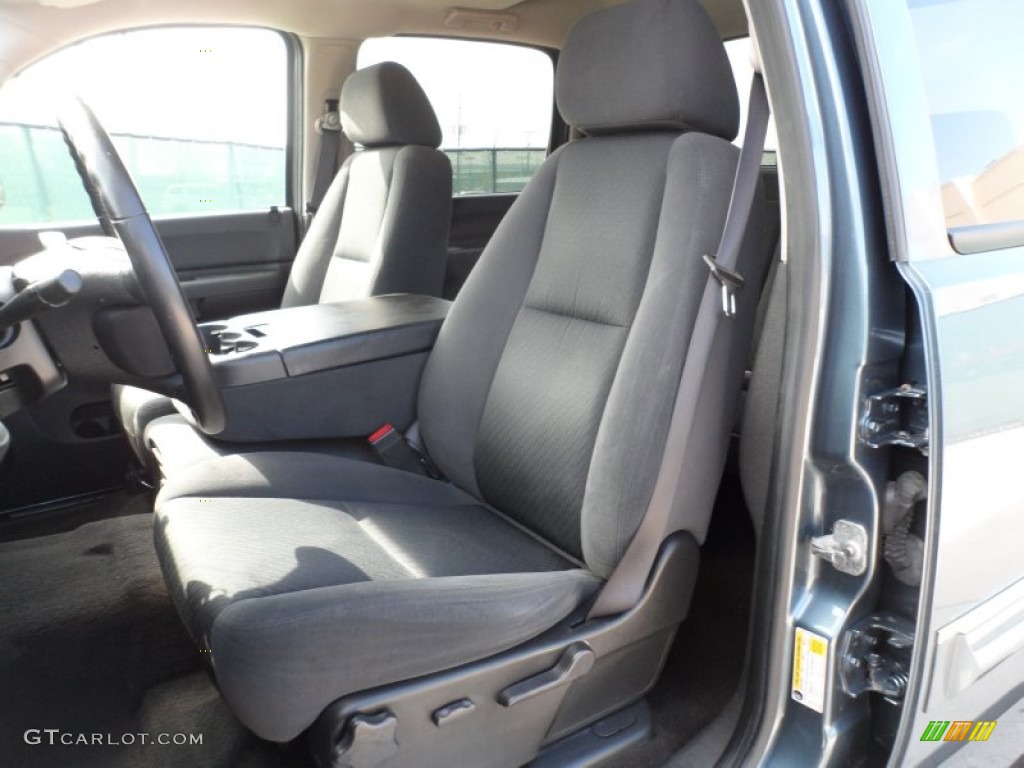 2009 Silverado 1500 LT Crew Cab - Blue Granite Metallic / Ebony photo #36