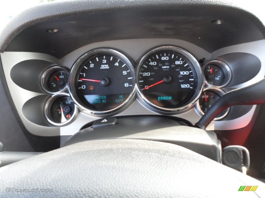 2009 Silverado 1500 LT Crew Cab - Blue Granite Metallic / Ebony photo #43