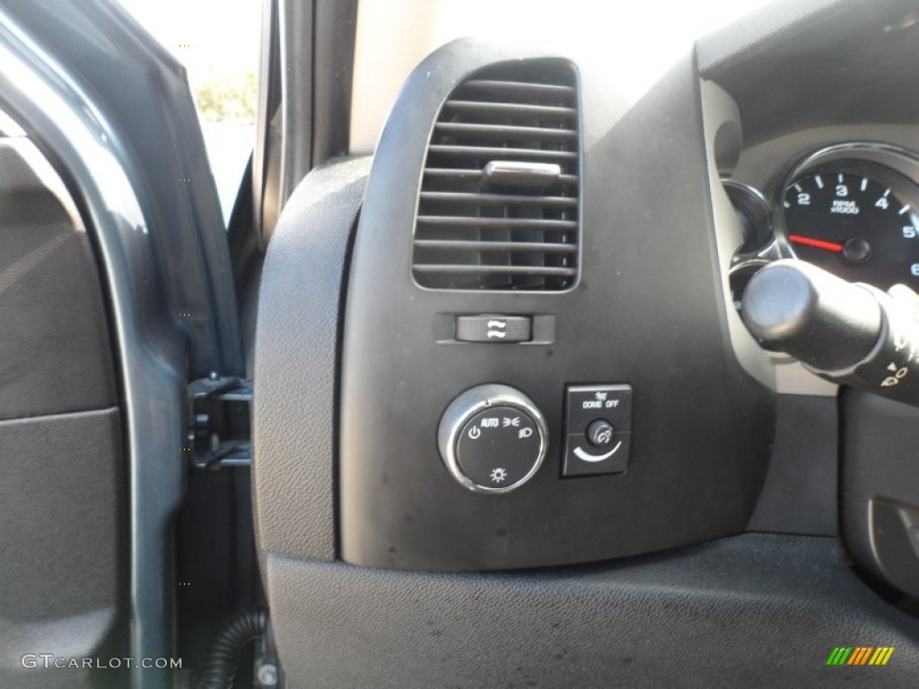 2009 Silverado 1500 LT Crew Cab - Blue Granite Metallic / Ebony photo #45