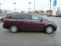 2012 Dark Cherry Pearl II Honda Odyssey LX  photo #6