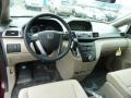 Beige 2012 Honda Odyssey LX Dashboard