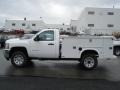 Summit White 2012 Chevrolet Silverado 3500HD WT Regular Cab 4x4 Commercial