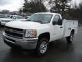 Summit White - Silverado 3500HD WT Regular Cab 4x4 Commercial Photo No. 2