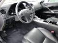 Black 2009 Lexus IS 250 AWD Interior Color