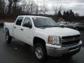 Summit White - Silverado 2500HD Work Truck Crew Cab 4x4 Photo No. 4