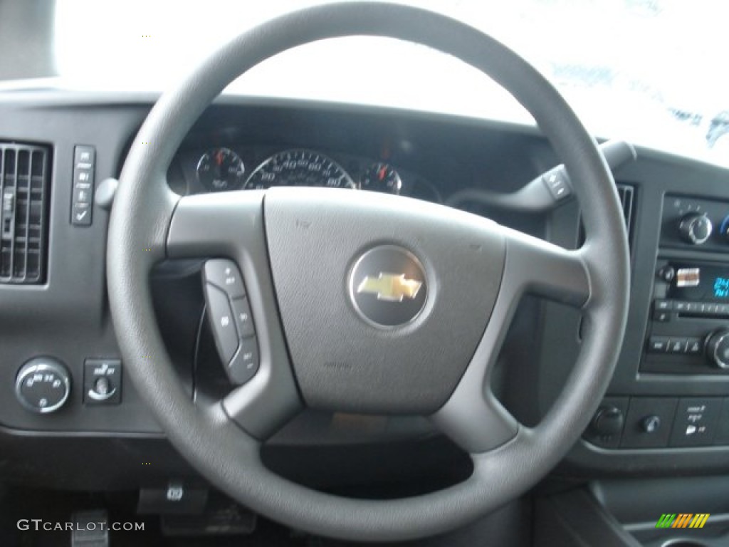 2012 Express 2500 Cargo Van - Victory Red / Medium Pewter photo #18