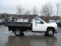 2012 Summit White Chevrolet Silverado 3500HD WT Regular Cab 4x4 Dump Truck  photo #5