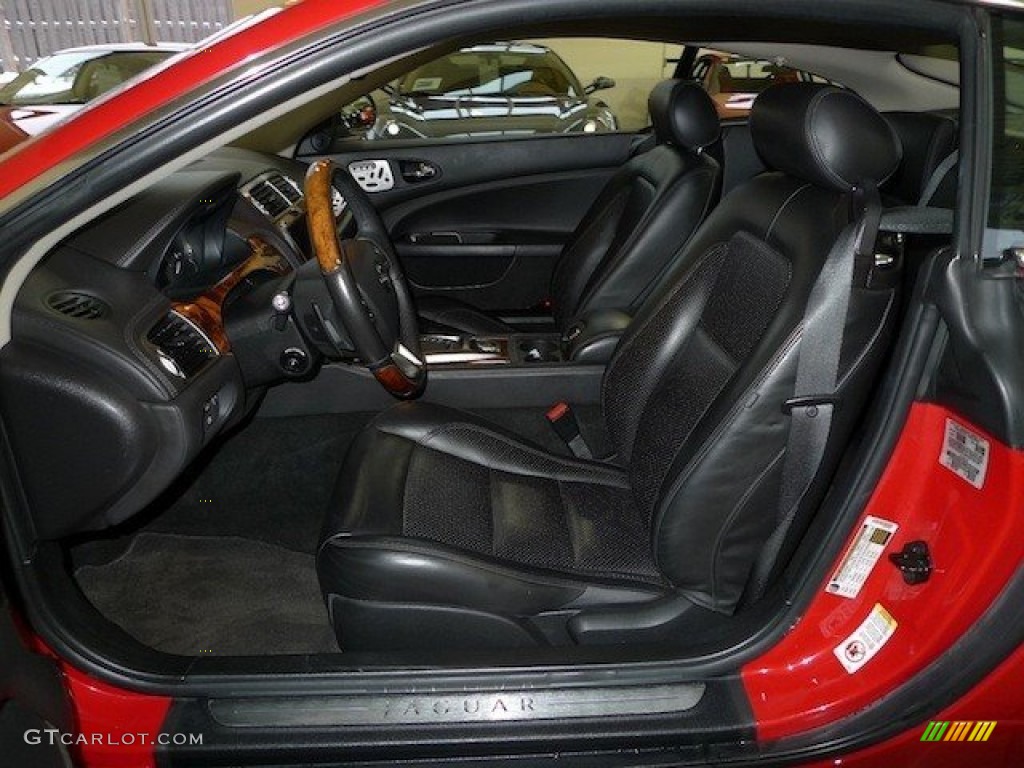 Charcoal Interior 2007 Jaguar XK XK8 Coupe Photo #61336451