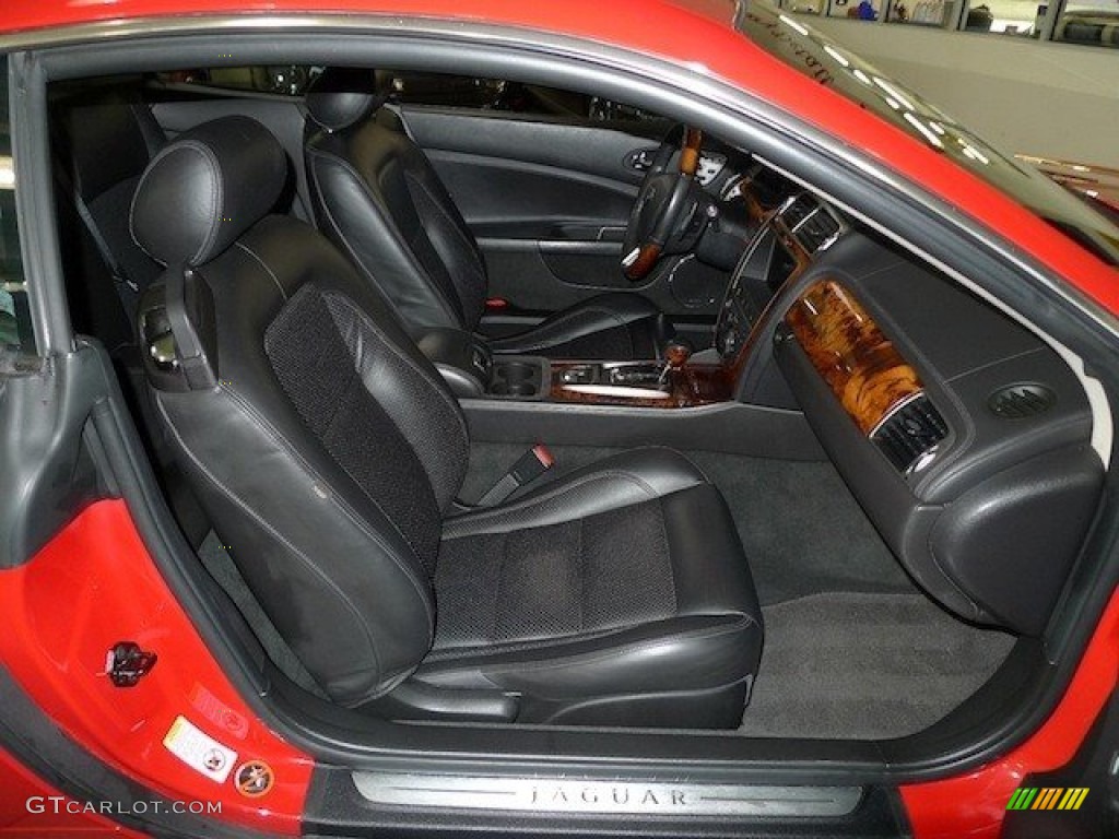 Charcoal Interior 2007 Jaguar XK XK8 Coupe Photo #61336544
