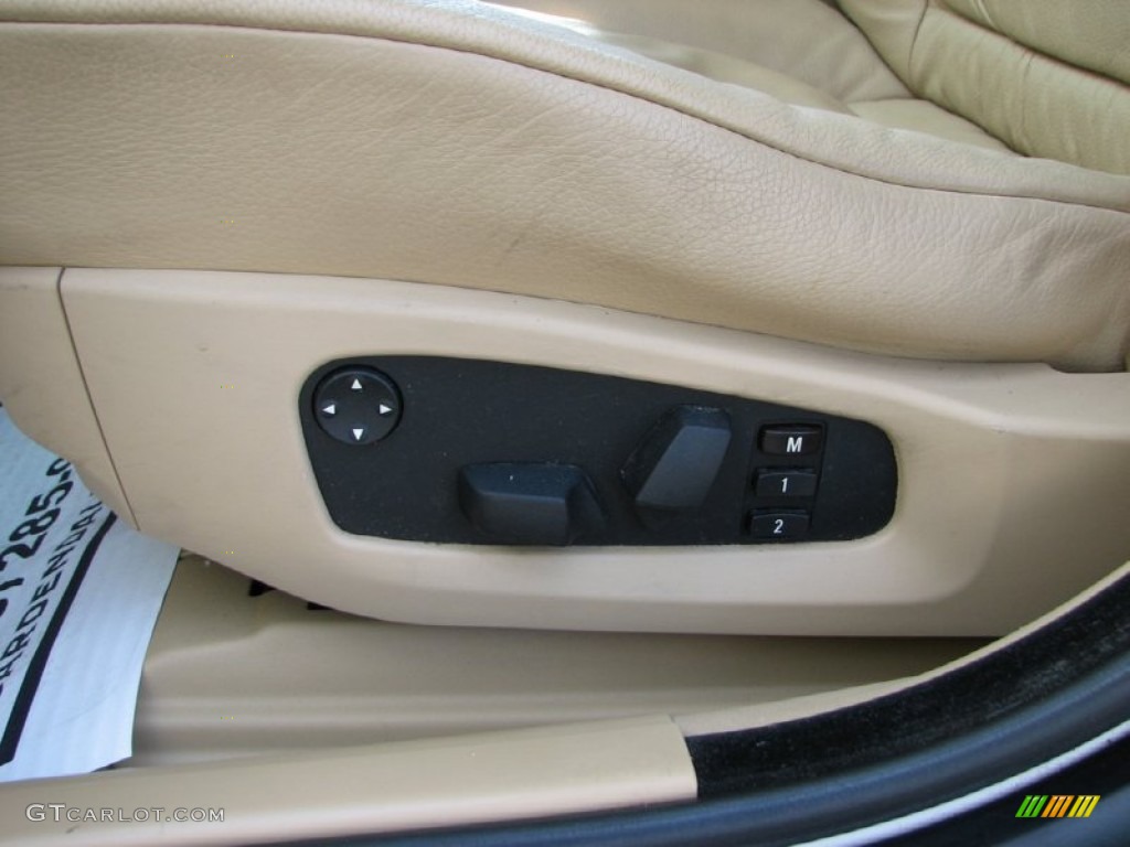 2005 5 Series 545i Sedan - Alpine White / Beige photo #81