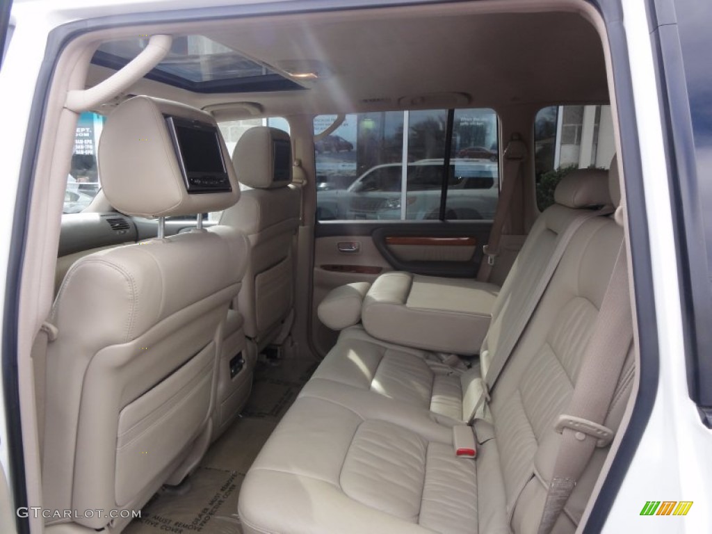 2007 LX 470 - Crystal White / Ivory photo #20